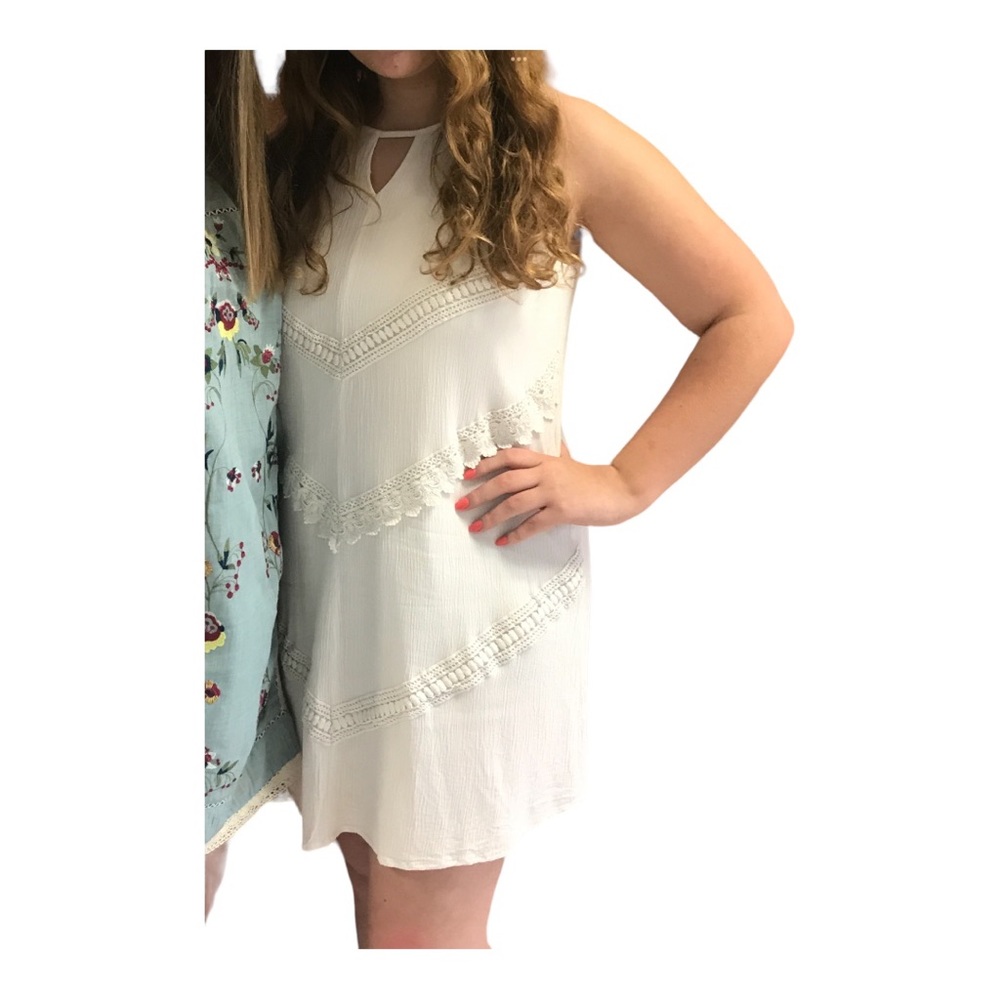 Cream dress